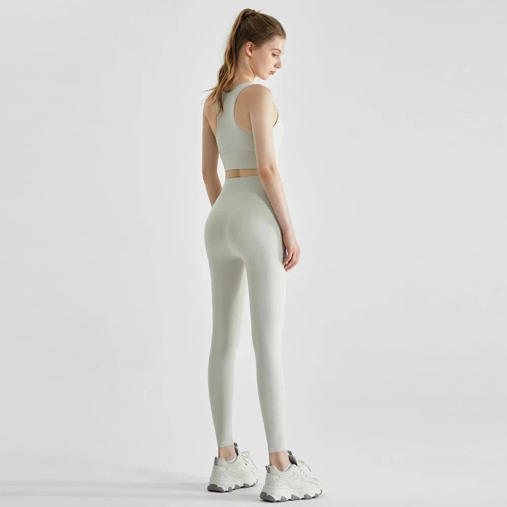 2024 New Arrival High Quality 2 Piece Leggings Women Yoga Wear Sports Bra Gym Fitness Sets