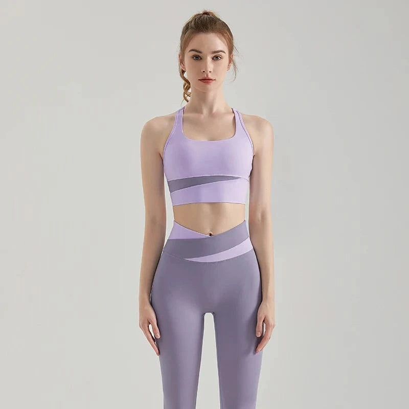 2024 New Arrival High Quality 2 Piece Leggings Women Yoga Wear Sports Bra Gym Fitness Sets