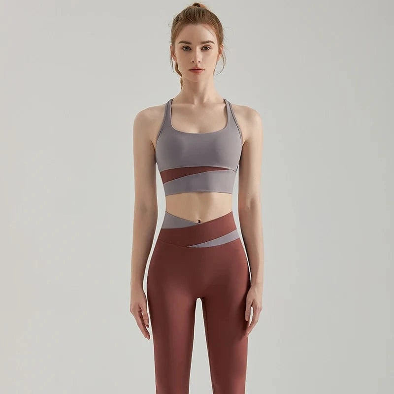 2024 New Arrival High Quality 2 Piece Leggings Women Yoga Wear Sports Bra Gym Fitness Sets
