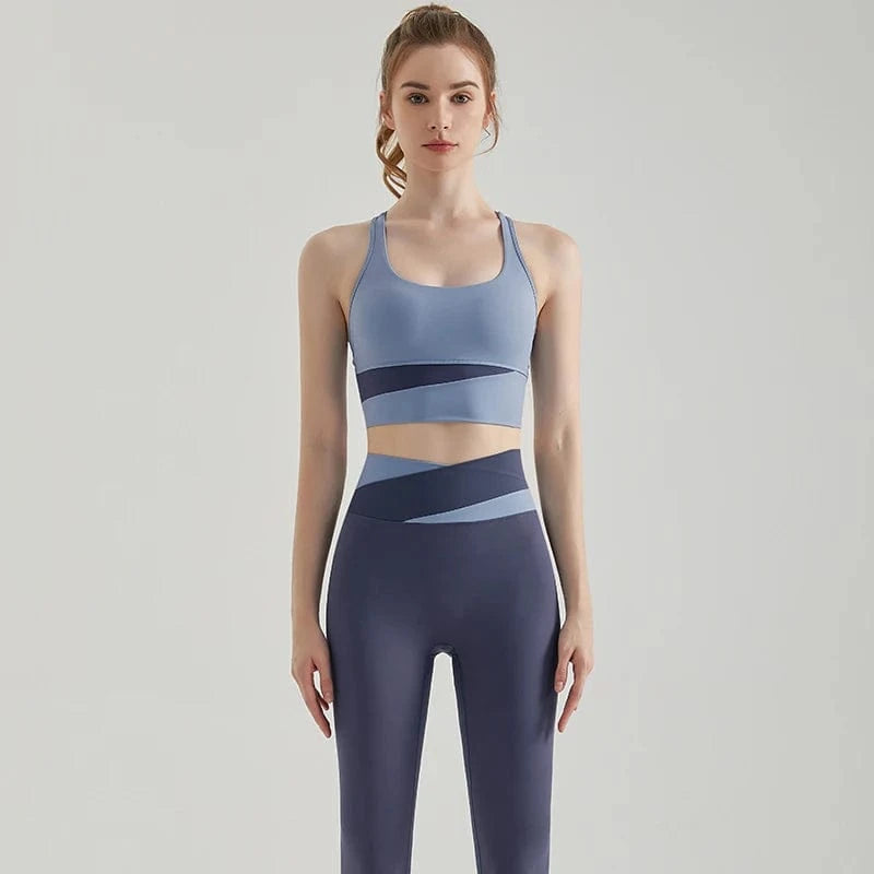 2024 New Arrival High Quality 2 Piece Leggings Women Yoga Wear Sports Bra Gym Fitness Sets