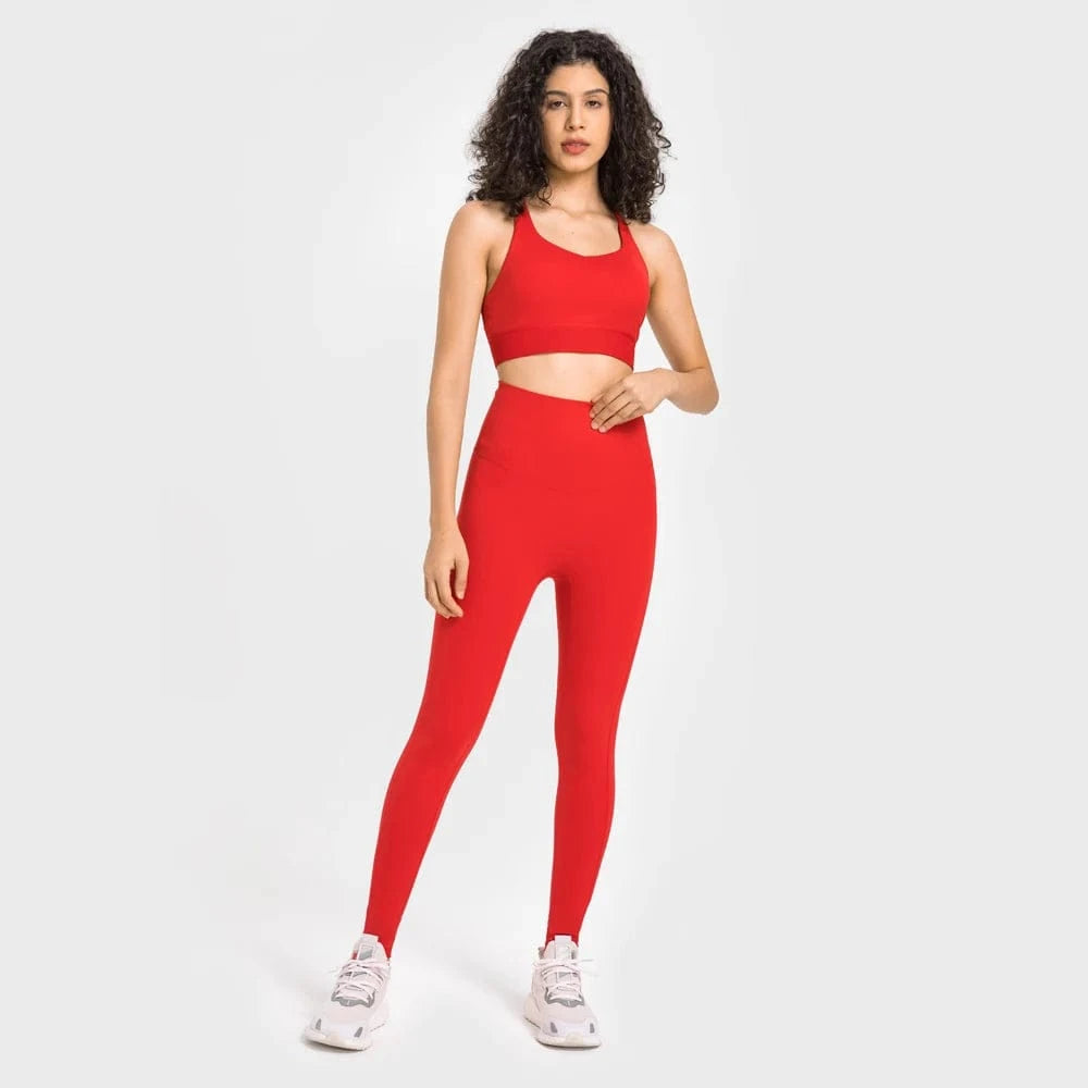 2024 New Arrival High Quality 2 Piece Leggings Women Yoga Wear Sports Bra Gym Fitness Sets