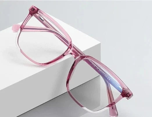 2024 New Arrival Luxury Women Spectacle Square Frame Eye glasses Frame Anti Blue Light Women Optical  For Unisex