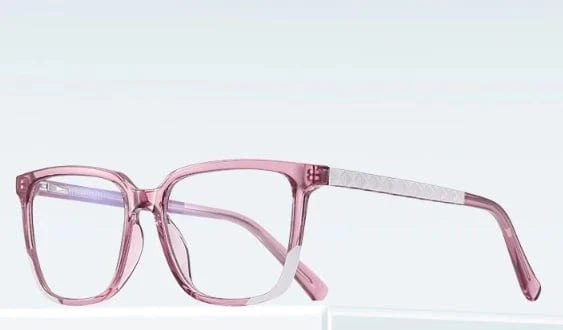 2024 New Arrival Luxury Women Spectacle Square Frame Eye glasses Frame Anti Blue Light Women Optical  For Unisex