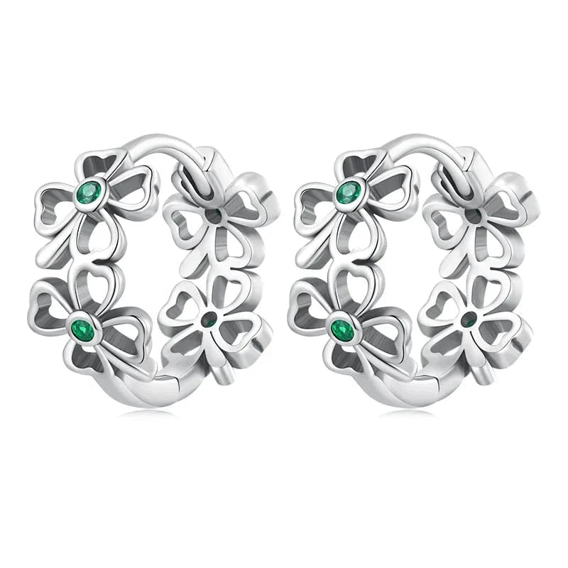 2024 New Arrival sterling silver 925 fine jewellery zircon earring 925 Sterling Silver cz flower cute Stud Earrings for Women