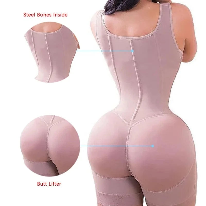 2024 New Arrivals Colombian Postpartum Girdles Tummy Tuck Women Shapers Butt Lifter Compression Garment Fajas Colombianas Girdle