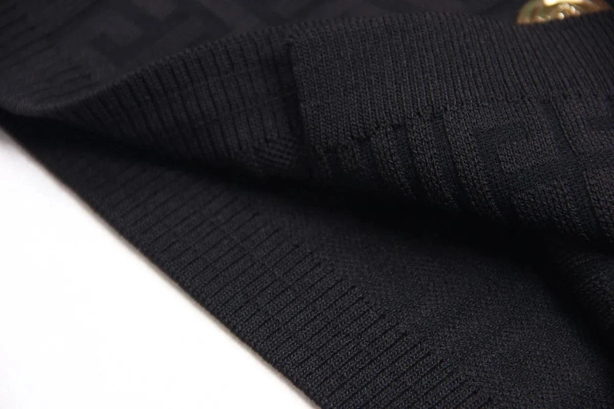 2024 new arrivals spring summer collection women suit collar slim fit knitted sweater dresses