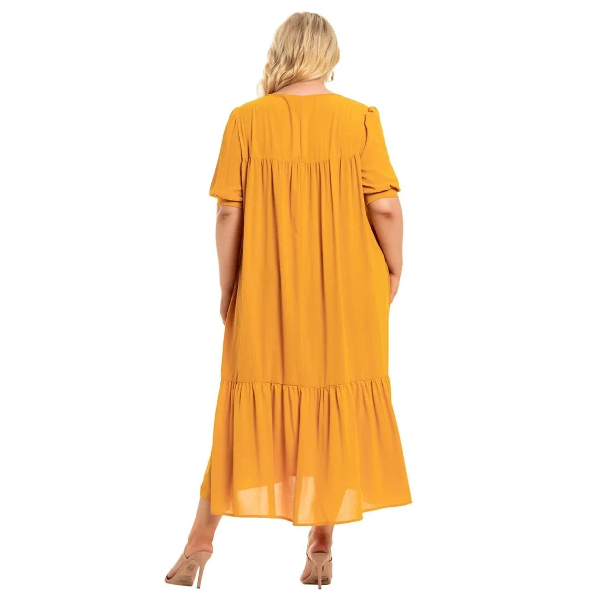 2024 New Arrivals women's  plus-size short-sleeved dress
