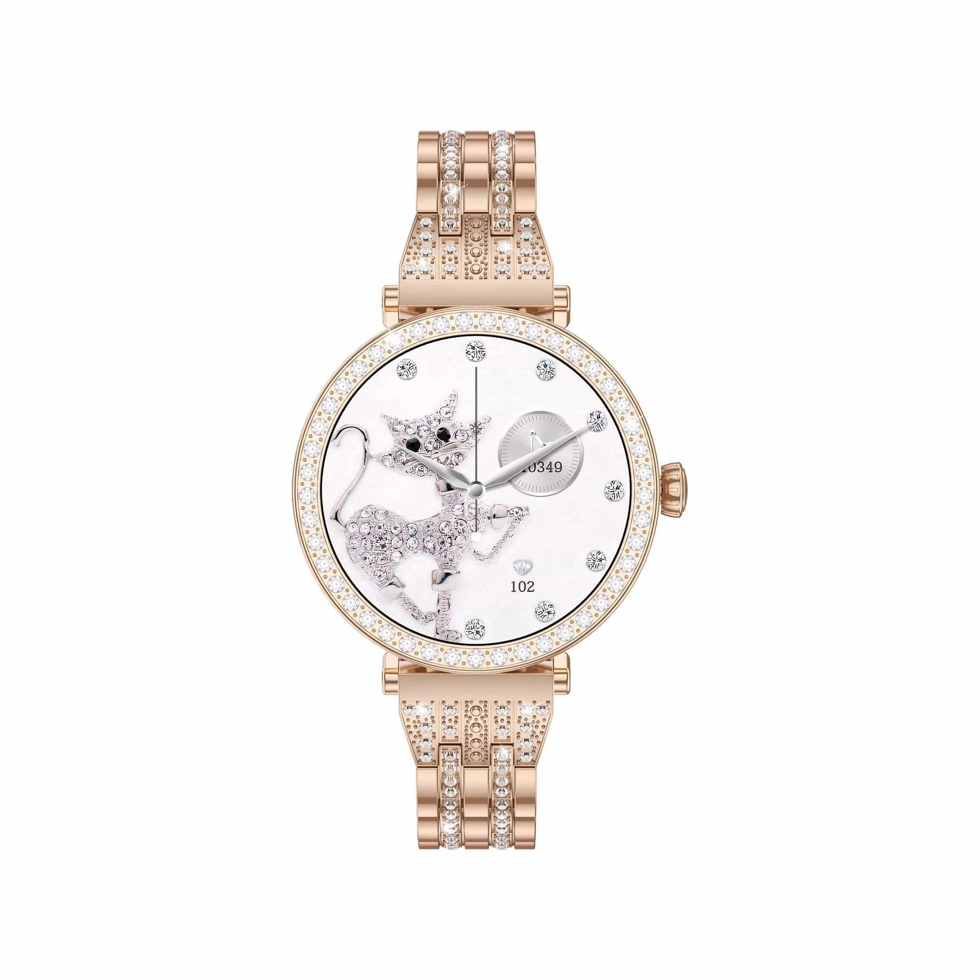 2024 New design LC602C Luxury Lady AMOLED screen Smart watch 2023 Fashion BT Call  IP68 Diamond Steel smart watch for women