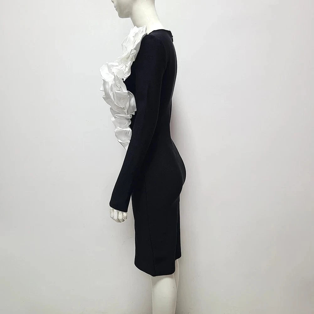 2024 New Design Sexy Dresses Birthday Party Women Long Sleeves Dresses