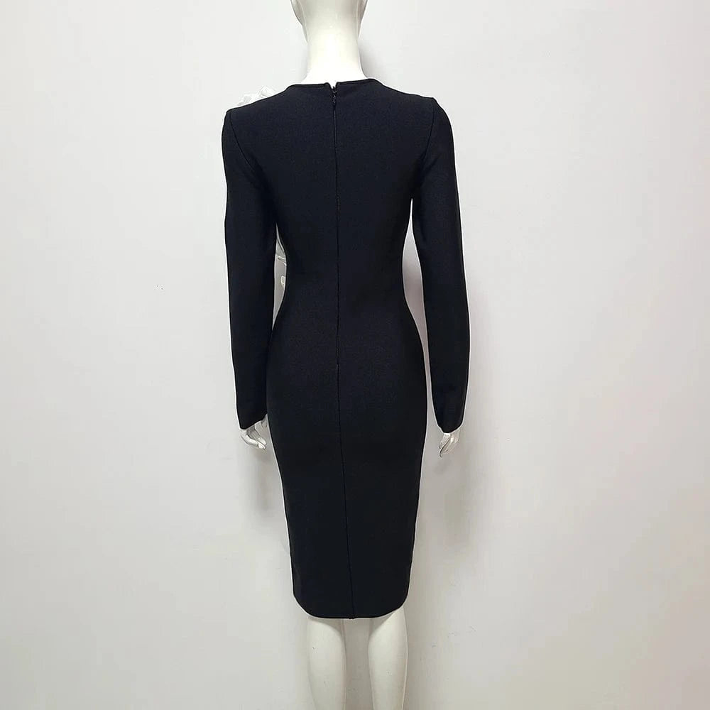 2024 New Design Sexy Dresses Birthday Party Women Long Sleeves Dresses