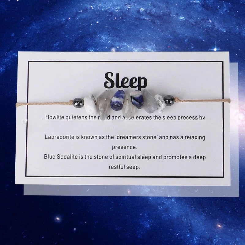 2024 New Irregular Amethyst Bead Bracelet Unisex Waxed Thread For Bracelets Creative Combination Adjustable Jewelry