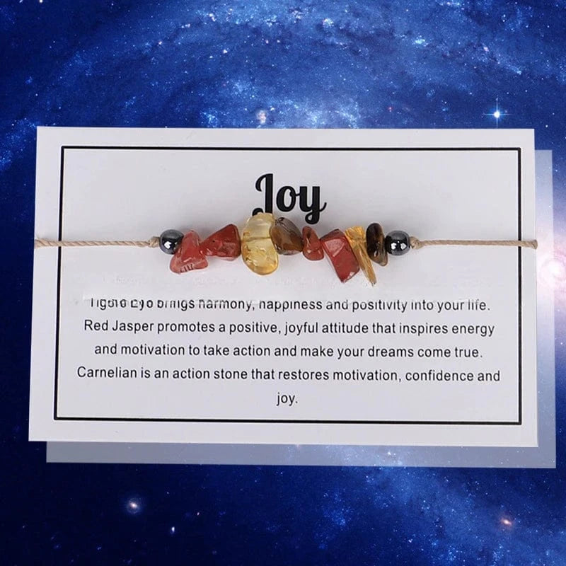 2024 New Irregular Amethyst Bead Bracelet Unisex Waxed Thread For Bracelets Creative Combination Adjustable Jewelry