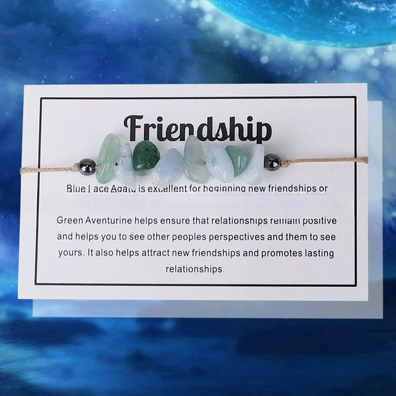 2024 New Irregular Amethyst Bead Bracelet Unisex Waxed Thread For Bracelets Creative Combination Adjustable Jewelry