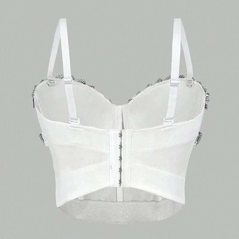 2024 New Style Sleeveless Tank Top Bar Performance Clothes Sequined Belly Dance Camisole Sexy Tops For Women