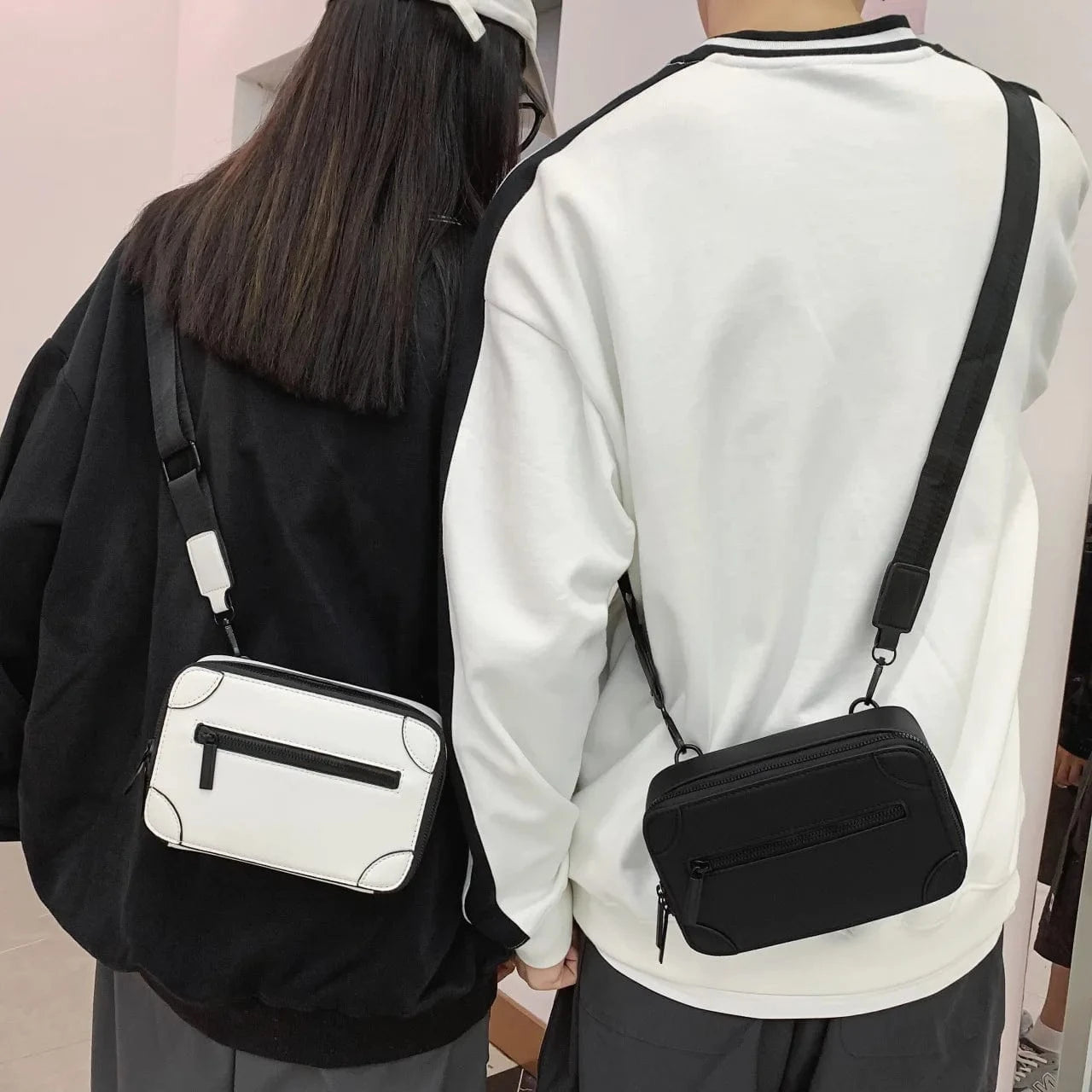 2024 New Top Selling Design Small Square Box Package Female New Tide Restoring Ancient Ways Inclined Shoulder Male Mini Bag