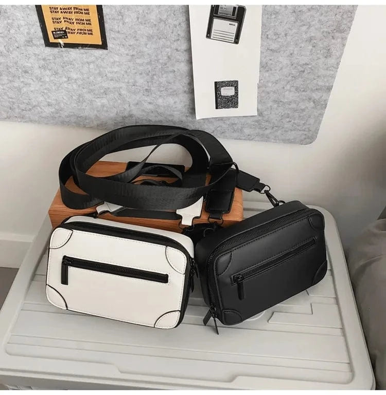 2024 New Top Selling Design Small Square Box Package Female New Tide Restoring Ancient Ways Inclined Shoulder Male Mini Bag