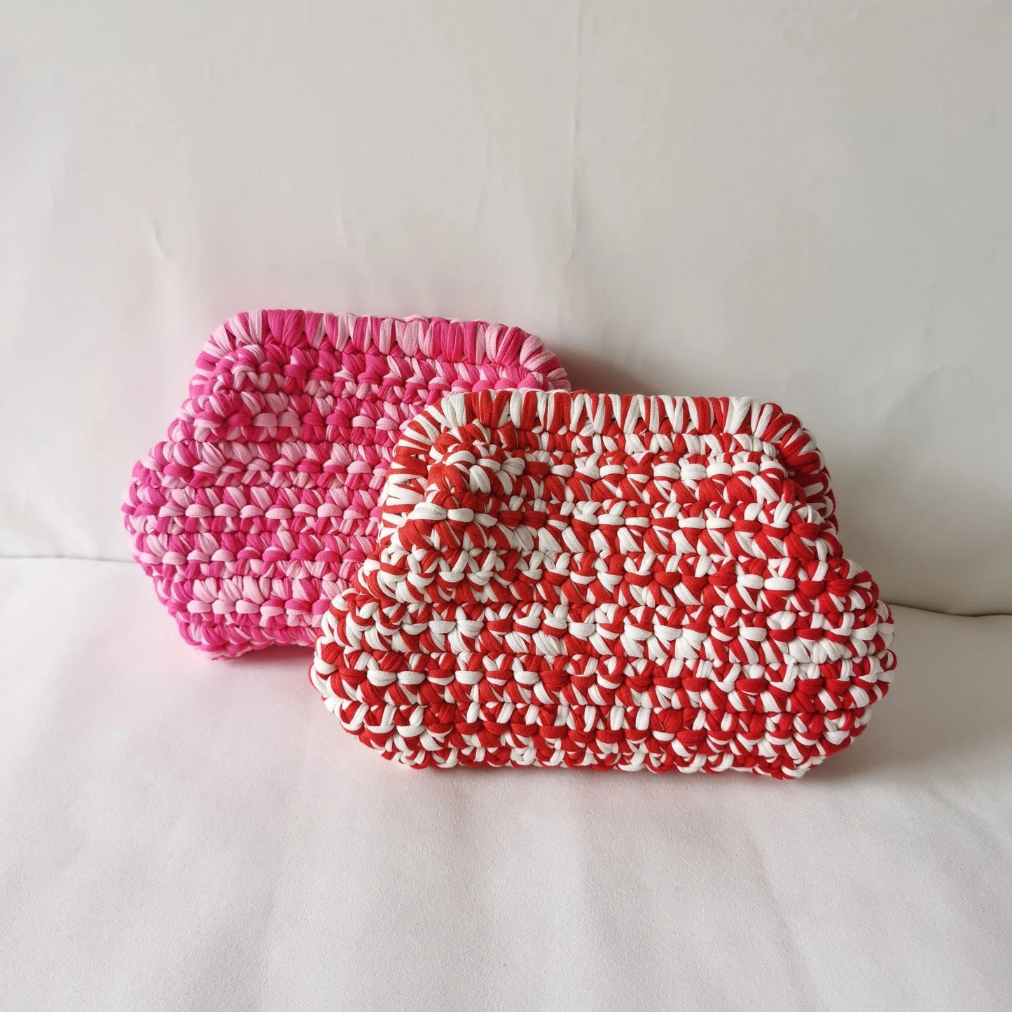 2024 Newest Fashion Crochet Clutch Cloud Bag Handwoven Crochet Bag Custom Knitted Crochet Evening Bag