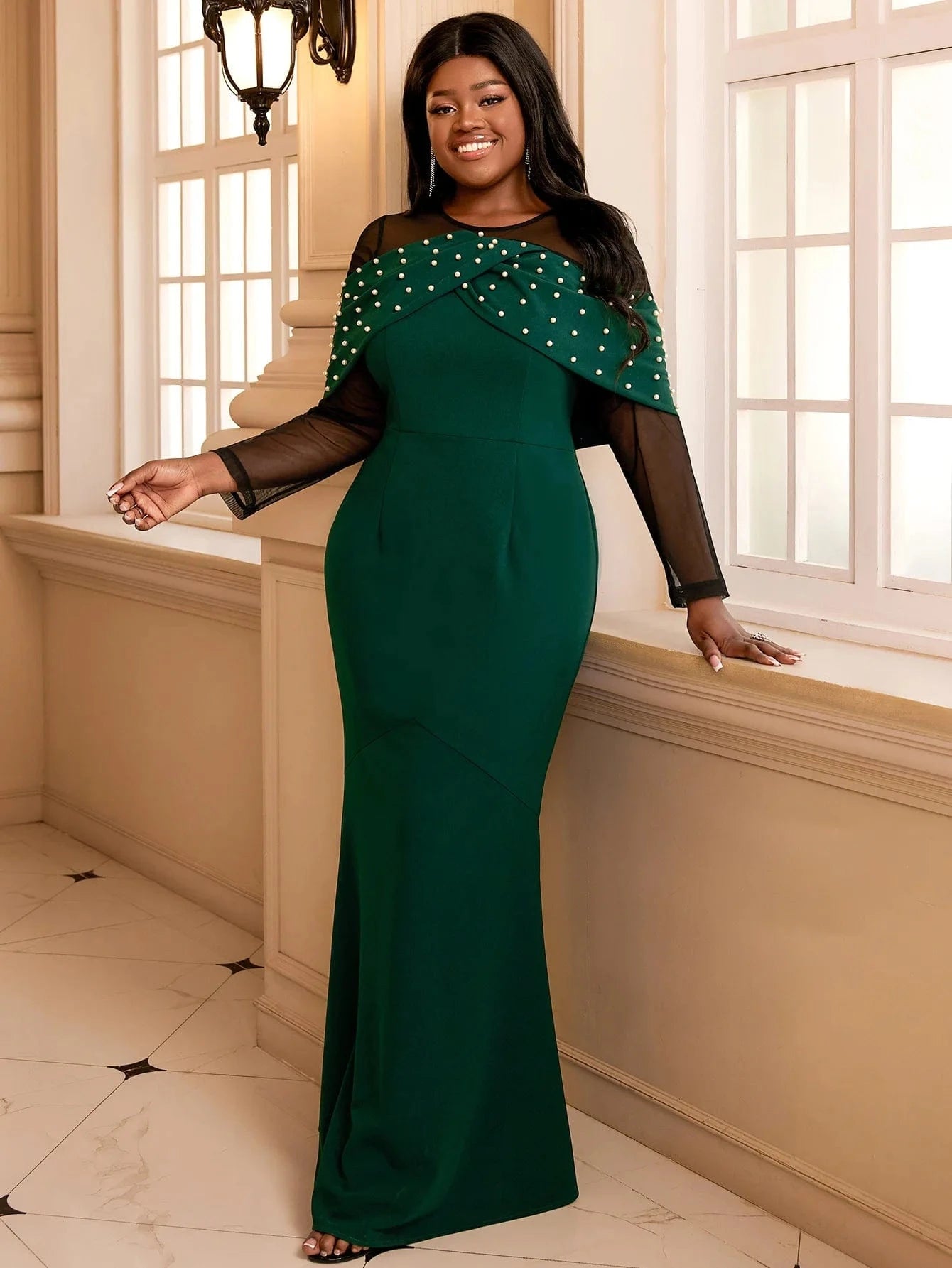2024 Off Shoulder Bow Sequin Africa Wedding Guest Maid of Honor Party Dress robe Dark Green Mermaid Bridesmaid Dresses