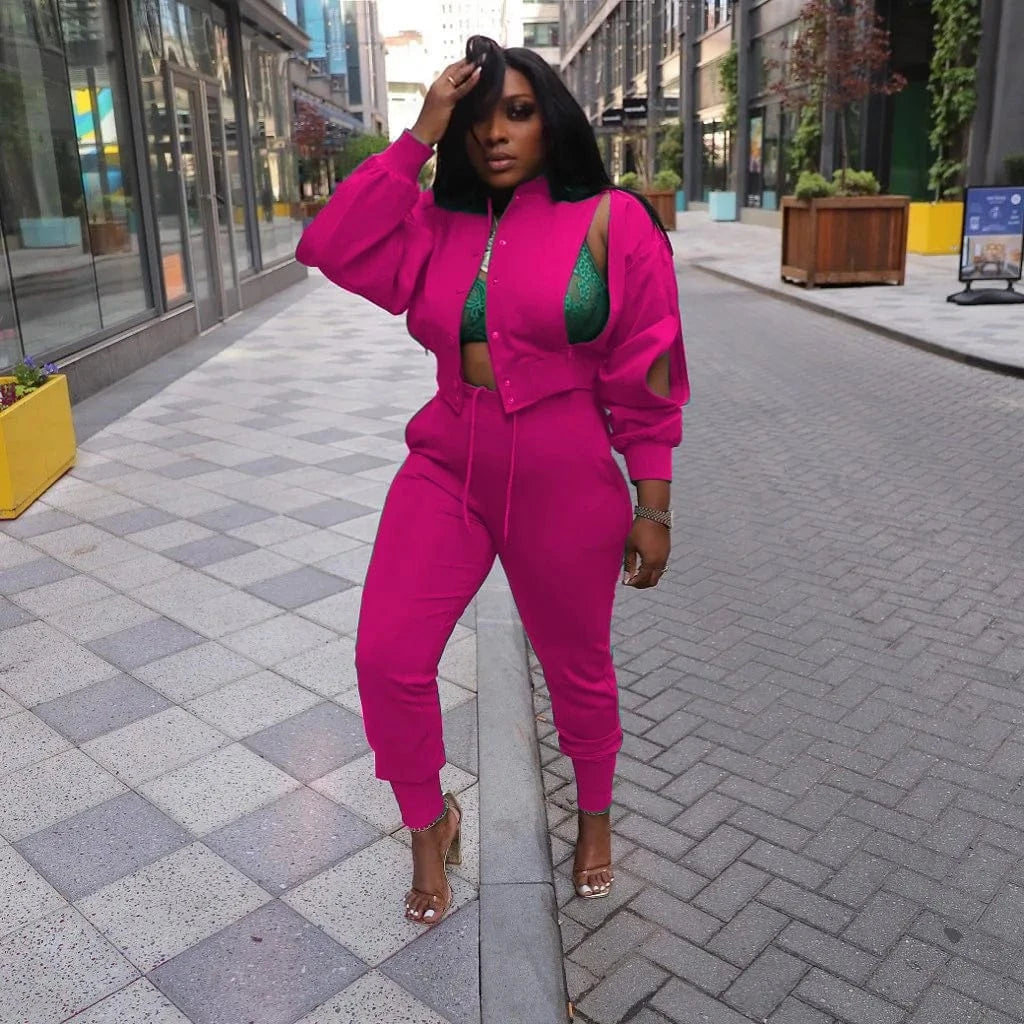 2024 planner spring 2 piece set women fashion sexy Shirt Pants two piece outfit Women's Sets