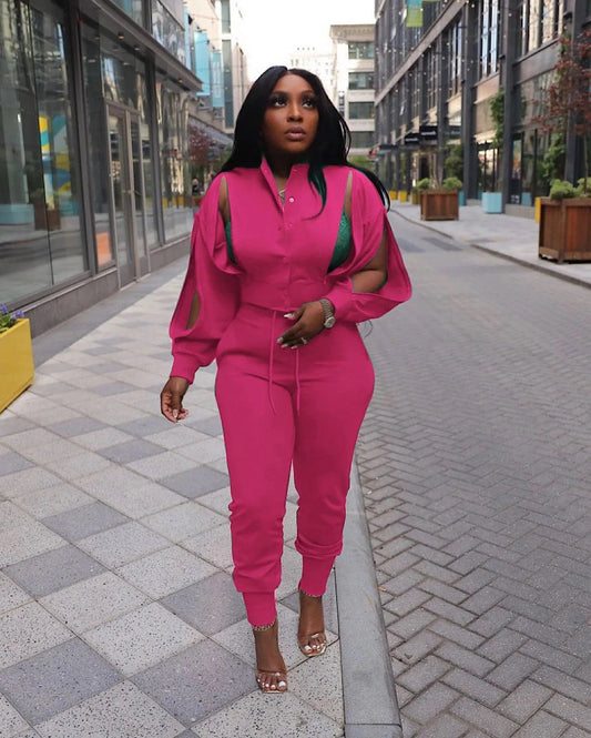 2024 planner spring 2 piece set women fashion sexy Shirt Pants two piece outfit Women's Sets