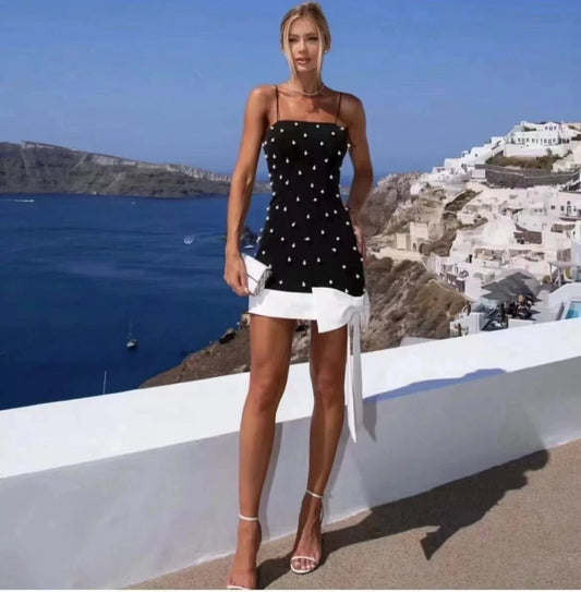 2024 Sexy Beading Celebrity Evening Party New Summer Fashion Mini Prom Dresses