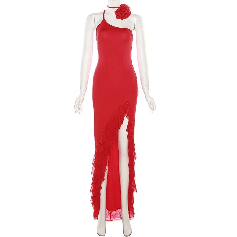 2024 spring boutique trendy party clubwear evening fashion maxi sleeveless women's dresses