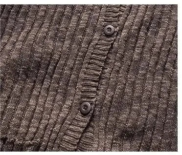 2024 Spring Sexy Slight See-through V-neckline Long Sleeve Lady Cloth Stitching Slim Fitted Women Midi Solid Knit Dress