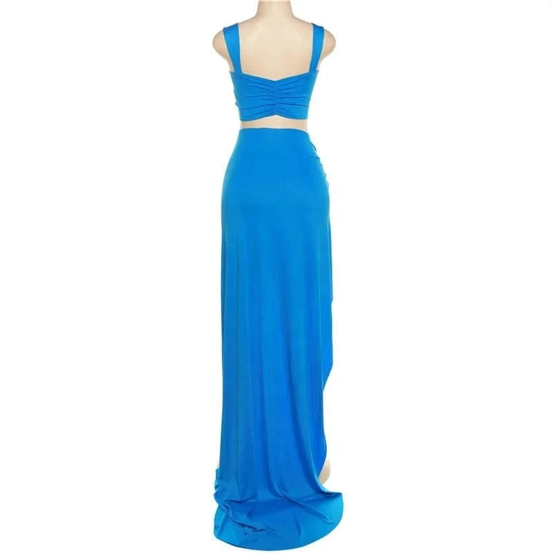 2024 Spring & Summer New Fashion Sexy Women's Clothing Set Elegant Two Pieces Set For Women