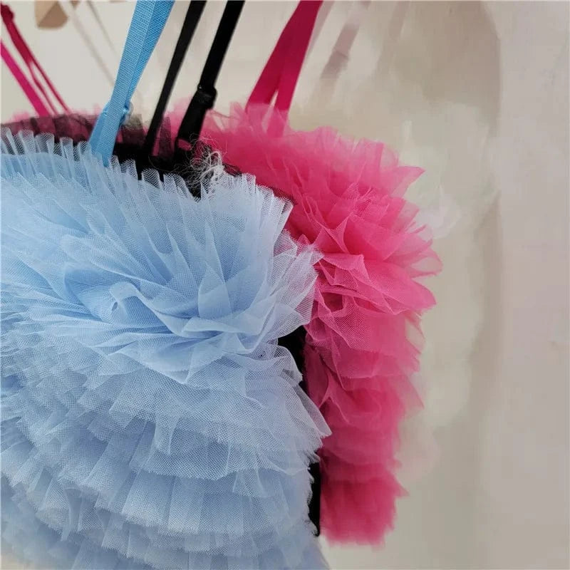 2024 summer crop top sleeveless lace digital print cute free size women clothes tank top