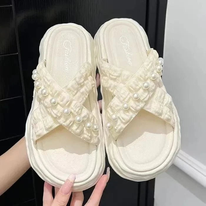 2024 Summer New Casual Comfortable Beach Sandals women's Outdoor Flip Flops Flat Simple Women Shoes Open Toe Women's Slippers
