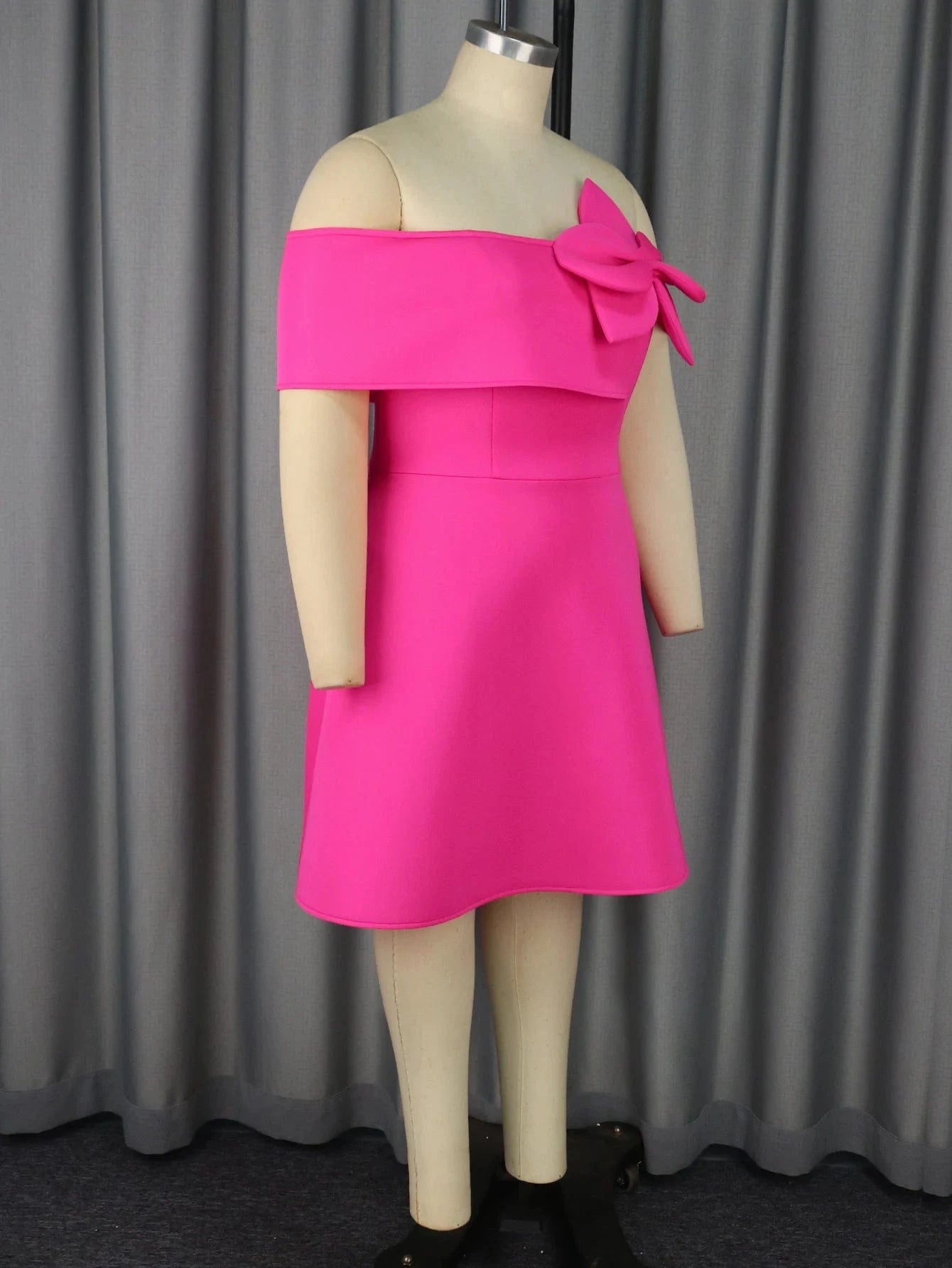 2024 Summer Sleeveless Off Shoulder Flower A Line Girls Club Dresses