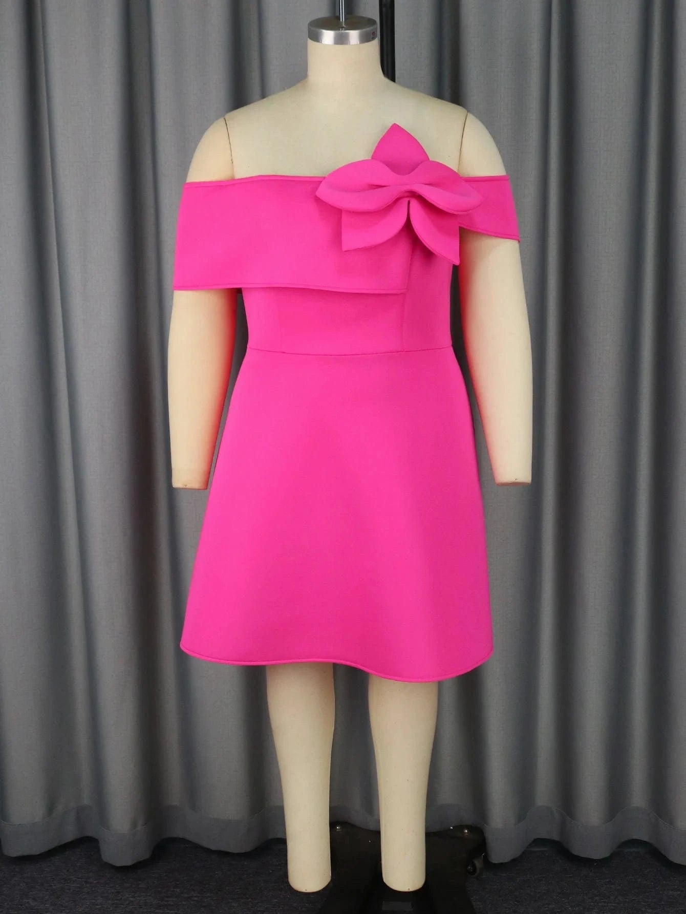 2024 Summer Sleeveless Off Shoulder Flower A Line Girls Club Dresses