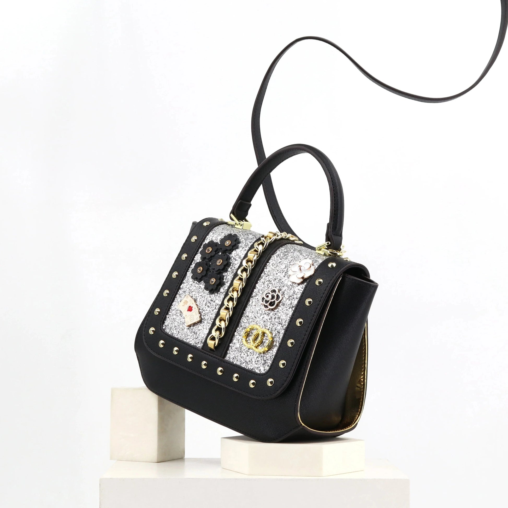 2024 Top selling Diamonds ladies bag designer handbag for women quality female bags luxury single shoulder bags factory 24cm