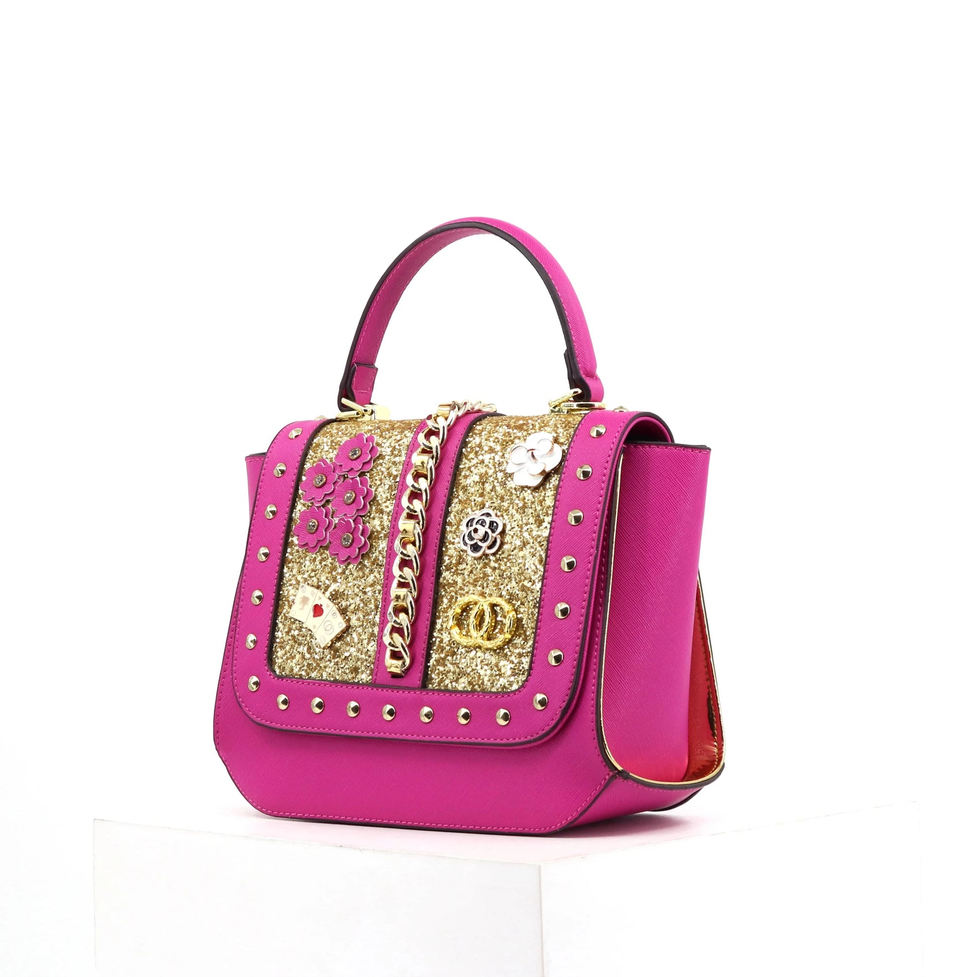 2024 Top selling Diamonds ladies bag designer handbag for women quality female bags luxury single shoulder bags factory 24cm