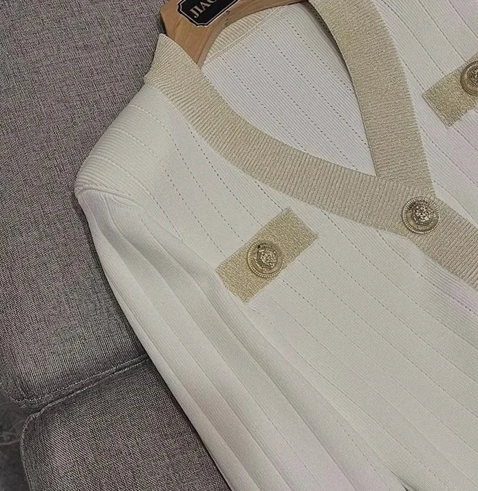 2024 Vintage New Spring Autumn Casual Women Knitting Single-breasted Long Sleeve Sweatershirts Cardigan