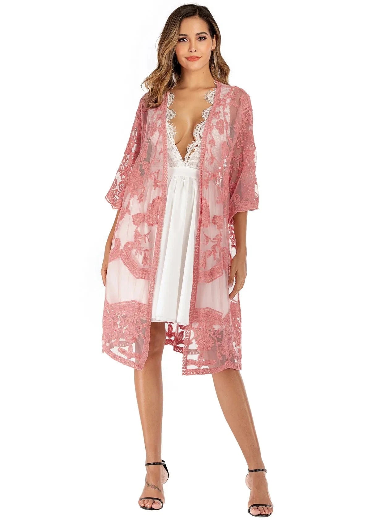 2024Summer Beachwear Beach Cover Up Dress Swimsuit Women Bikini Cover Ups