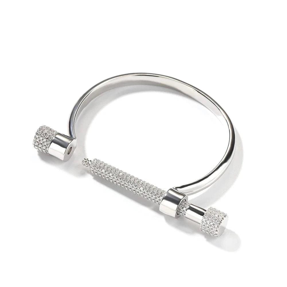 2025 Fashion New Design Brass CZ Bracelets Women Men Bangle Adjustable Bracelet Men Hip Hop Jewelry Wholesale Price