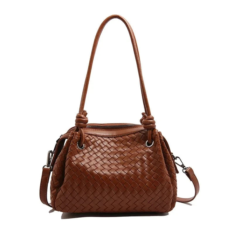 ‌2025 Handwoven Bucket Bag - Boho Chic Large Tote Purse for Women, Crossbody & Shoulder Bag with Artisanal Craft