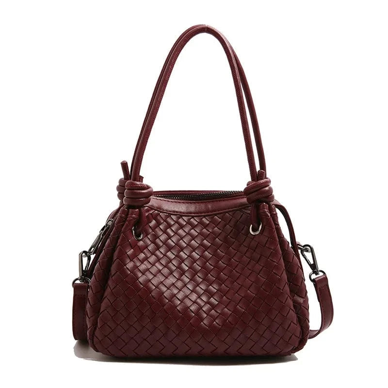 ‌2025 Handwoven Bucket Bag - Boho Chic Large Tote Purse for Women, Crossbody & Shoulder Bag with Artisanal Craft