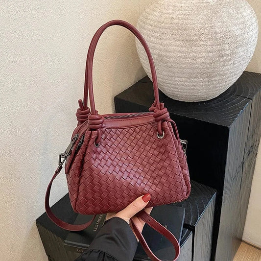 ‌2025 Handwoven Bucket Bag - Boho Chic Large Tote Purse for Women, Crossbody & Shoulder Bag with Artisanal Craft
