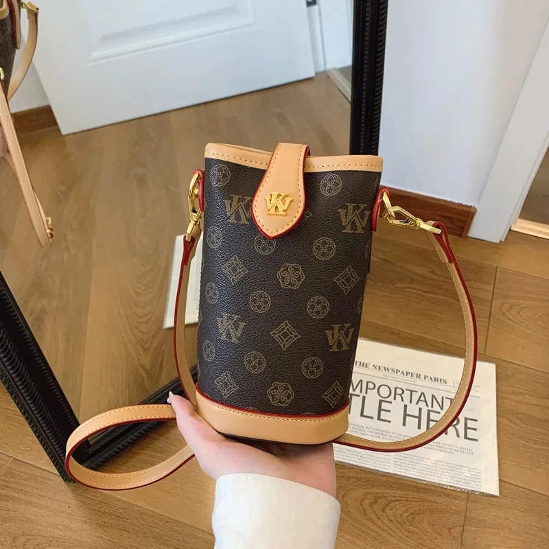 2025 Mini Monogram Phone Crossbody Bag - Stylish Shoulder Purse for Women, Fashionable Small Handbag with Chain Strap