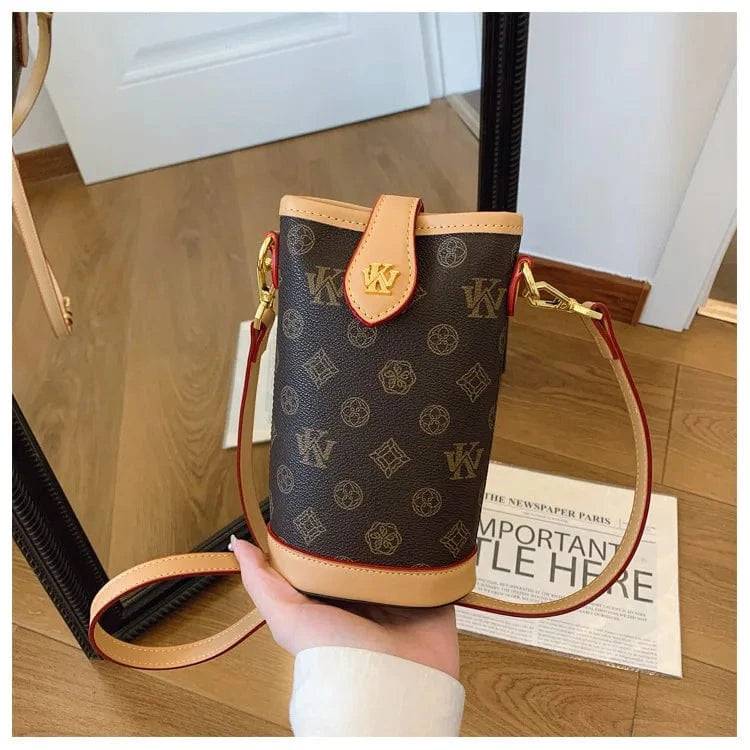 2025 Mini Monogram Phone Crossbody Bag - Stylish Shoulder Purse for Women, Fashionable Small Handbag with Chain Strap