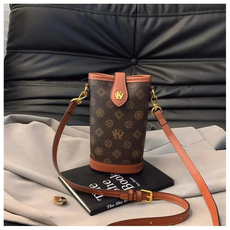2025 Mini Monogram Phone Crossbody Bag - Stylish Shoulder Purse for Women, Fashionable Small Handbag with Chain Strap