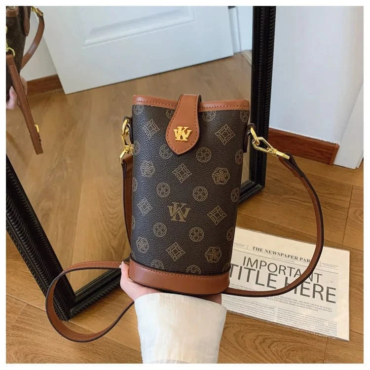 2025 Mini Monogram Phone Crossbody Bag - Stylish Shoulder Purse for Women, Fashionable Small Handbag with Chain Strap