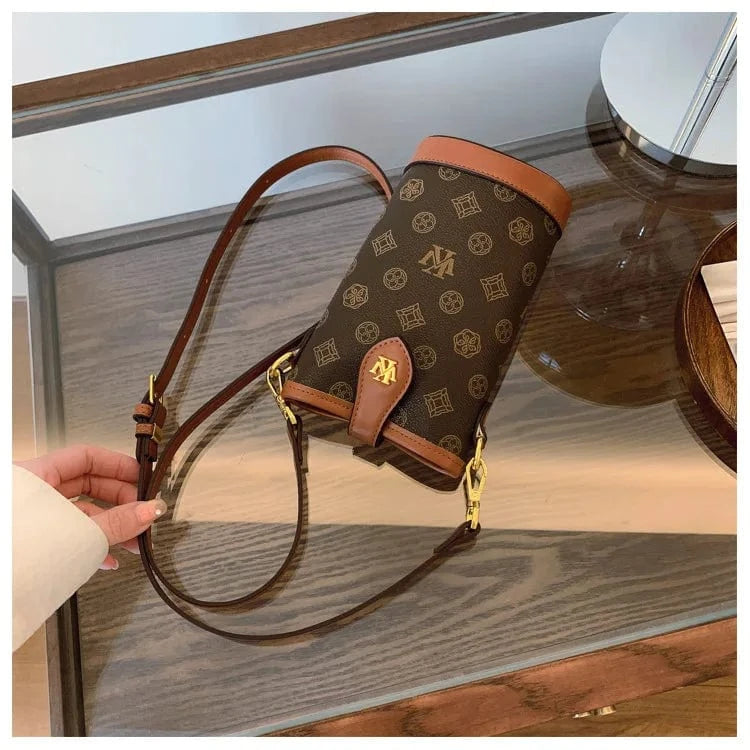 2025 Mini Monogram Phone Crossbody Bag - Stylish Shoulder Purse for Women, Fashionable Small Handbag with Chain Strap
