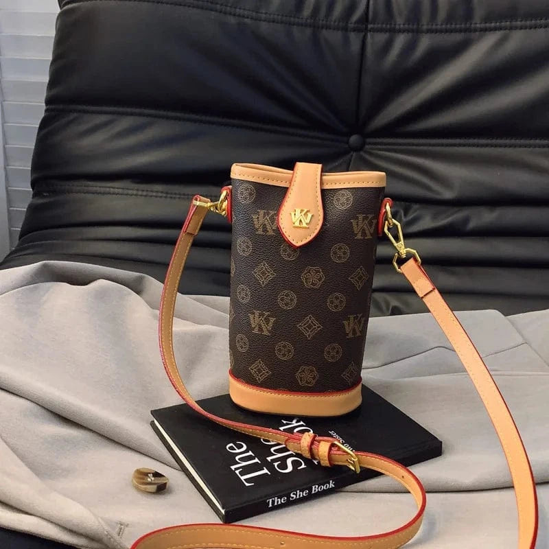 2025 Mini Monogram Phone Crossbody Bag - Stylish Shoulder Purse for Women, Fashionable Small Handbag with Chain Strap
