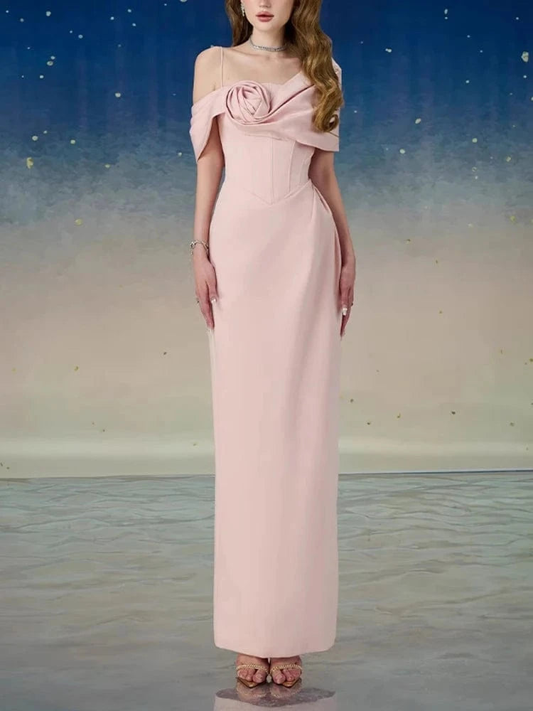 2025 New Sexy Straps Deep V Neck Blue Sequins Long Dress Women Sleeveless Backless Bodycon Dress Evening Party Cocktail Gown