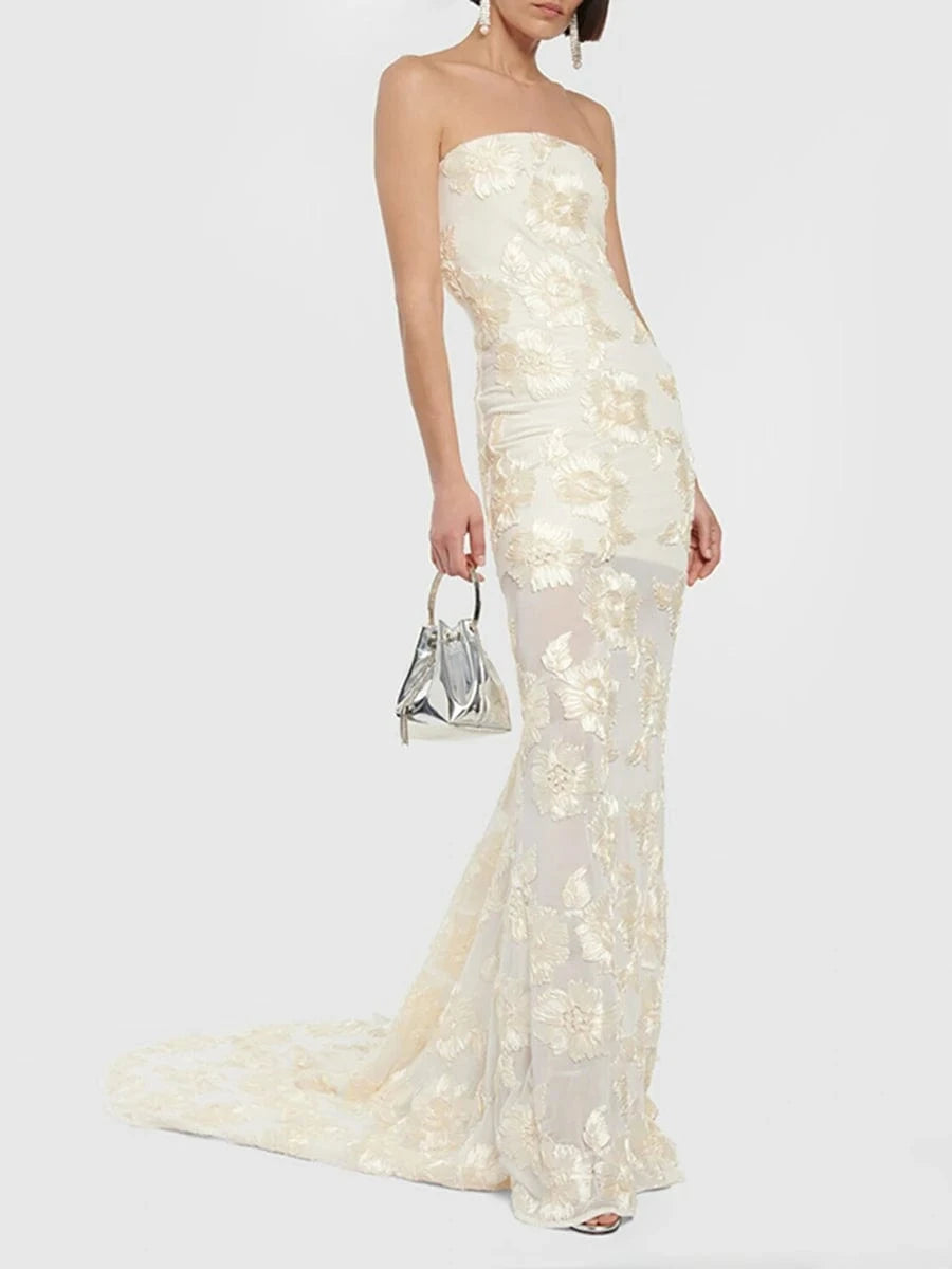 2025 New Sexy Straps Deep V Neck Blue Sequins Long Dress Women Sleeveless Backless Bodycon Dress Evening Party Cocktail Gown