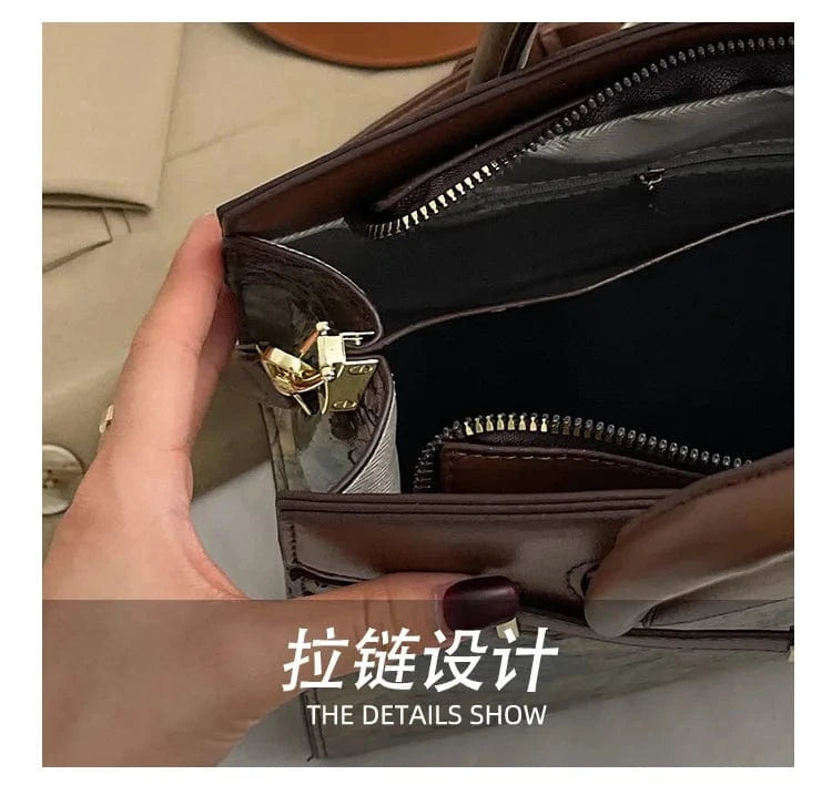 2025 Trendy Embossed PU Crossbody Bag - Women's Fashion Handbag