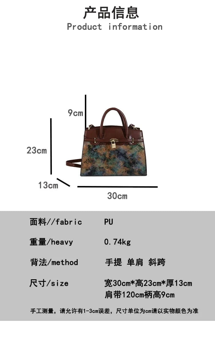 2025 Trendy Embossed PU Crossbody Bag - Women's Fashion Handbag